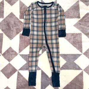 GUC The Sleepy Sloth 12-18M Convertible Bamboo Sleeper - Checks